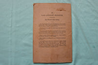 162-1863 YALE LITERARY MAGAZINE - LOT OF 2 - K 3284