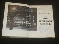 1953 HENRY SNYDER HIGH SCHOOL YEARBOOK - JERSEY CITY, NEW JERSEY - YB 2213