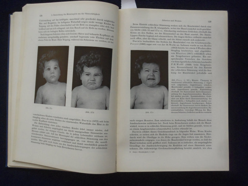 1961 DIE EIGENART DER KINDLICHEN HIRNTATIGKEIT HARDCOVER BOOK - GERMAN - KD 9005