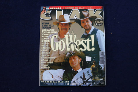 1998 NOVEMBER CIAK MAGAZINE - PIERACCIONI-KEITEL-BOWIE COVER - ITALIAN - E 17485
