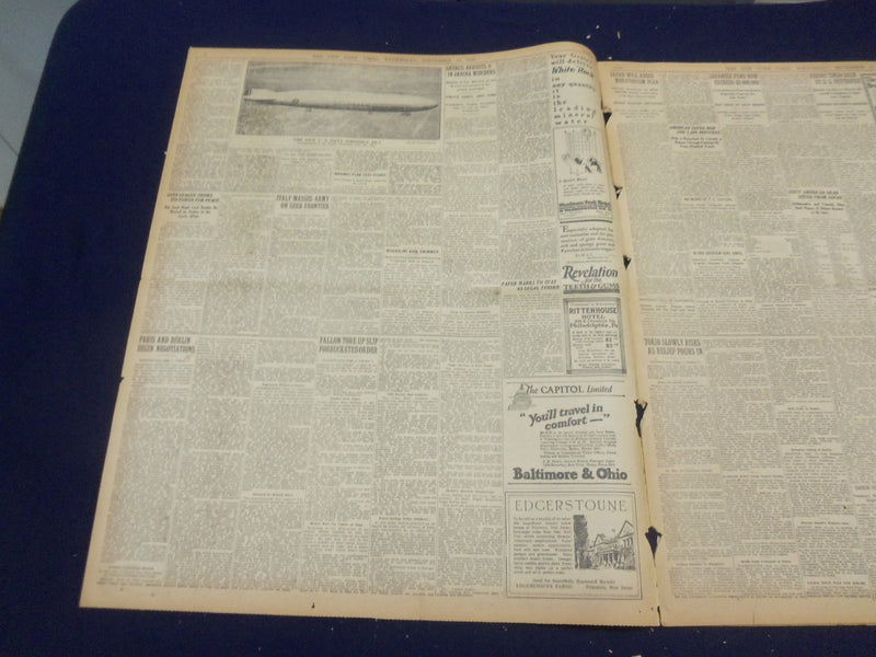 1923 SEP 12 NEW YORK TIMES - ZR-1 ENCIRCLES CITY IN 12 HOUR FIGHT - NT 9356
