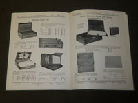 1930'S-1940'S A. DAVIS LEATHER GOODS CATALOG - PICCADAILLY - LONDON - J 3819