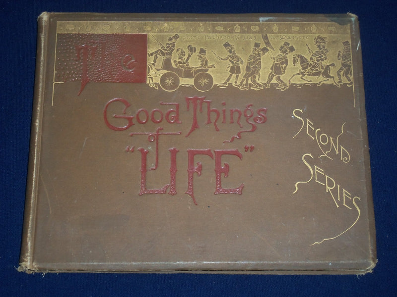 1884-1885 GOOD THINGS OF LIFE FIRST & SECOND SERIES LOT OF 2 - ILLUS. - KD 2677