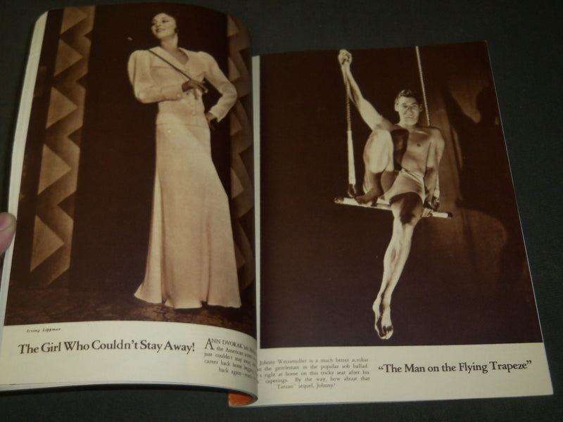 1933 JULY SCREENLAND MOVIE MAGAZINE - JANET GAYNOR COVER - M 346