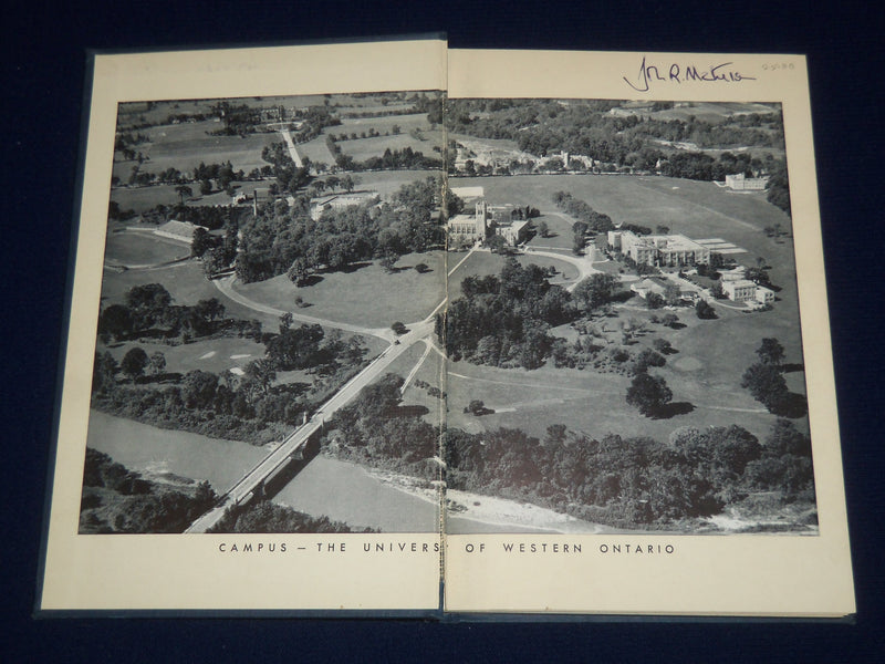 1953 WESTERN 1878-1953 UNIVERSITY OF WESTERN ONTARIO BOOK - TALMAN - KD 2919O
