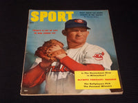 1956 MAY SPORT MAGAZINE - BOB LEMON NFL MLB NBA NHL - E 24