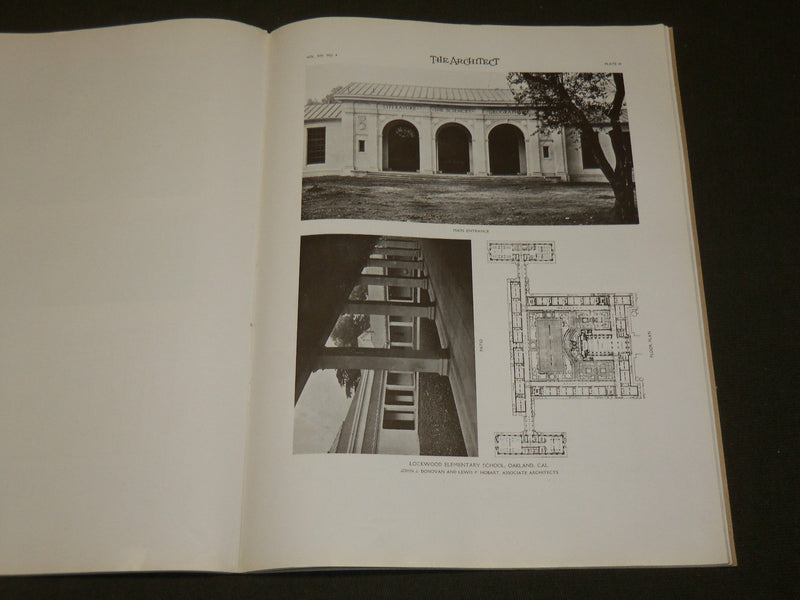 1917 OCTOBER THE ARCHITECT MAGAZINE VOLUME 14 NO. 4 - NICE PHOTOS - ST 6946