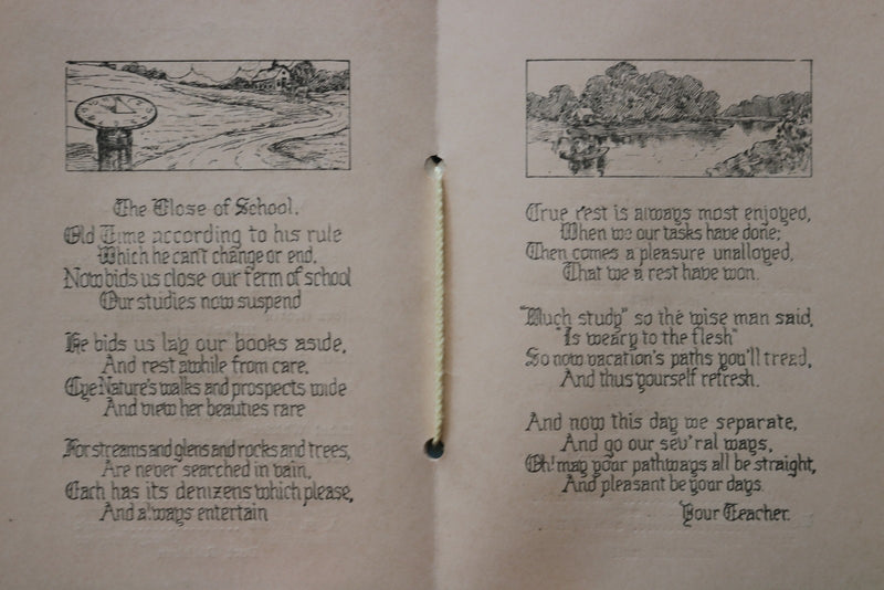 1916 GROVERTOWN PUBLIC SCHOOL SOUVENIR - SANDUSKY, OHIO - K 3305