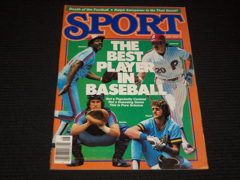 1983 JUNE SPORT MAGAZINE - BEST PLAYER IN BASEBALL COVER - E 12652