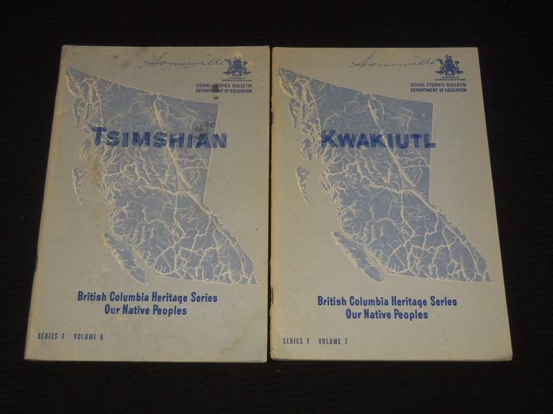 1952-1953 BRITISH COLUMBIA OUR NATIVE PEOPLES BULLETINS LOT OF 2 - J 9246
