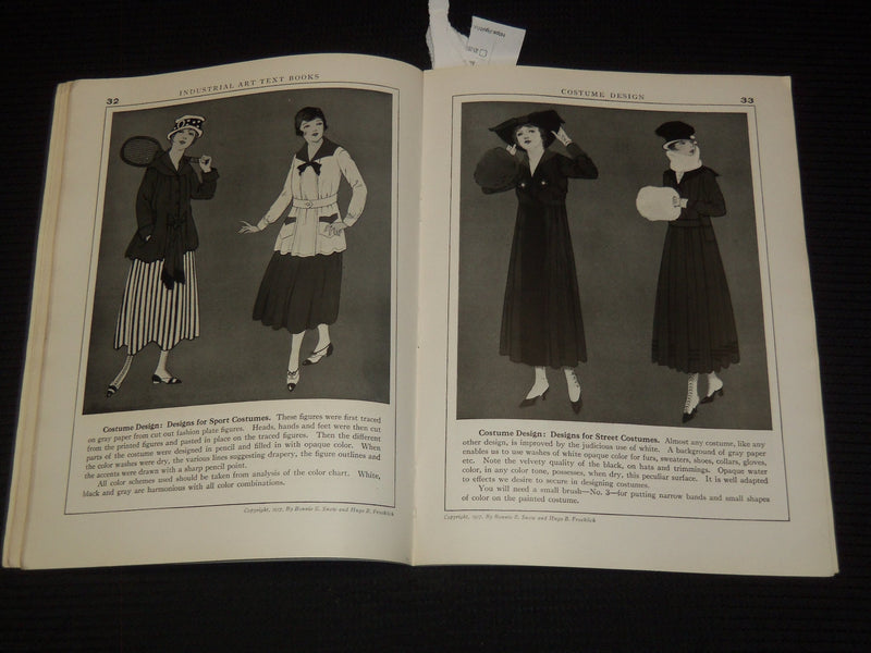 1918 INDUSTRIAL ART TEXT BOOKS PART 8 - BONNIE SNOW - HUGO FROEHLICH - K 1037