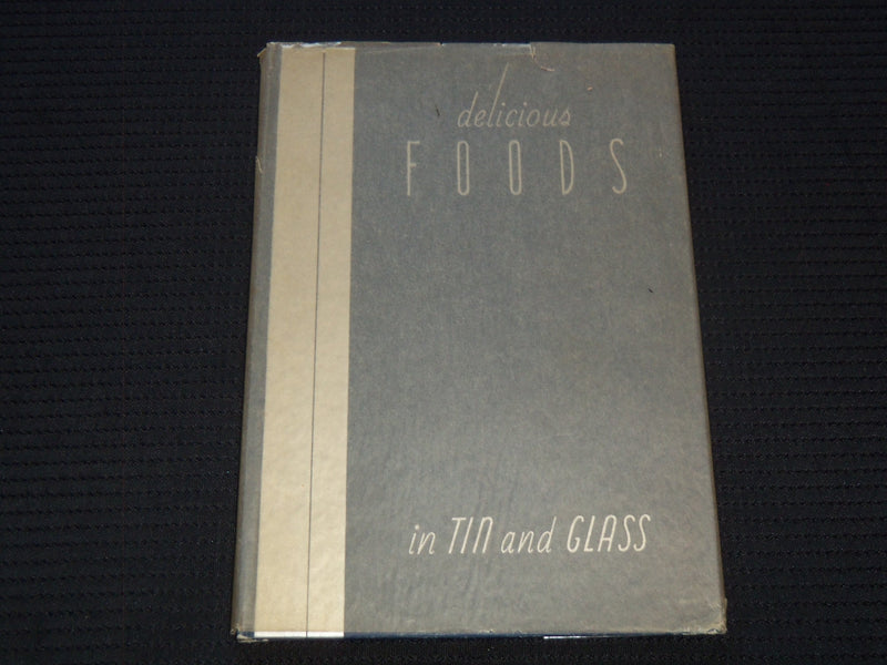 1938 DELICIOUS FOODS IN TIN AND GLASS BOOK - SANTA FE SYSTEM LINES - J 7289