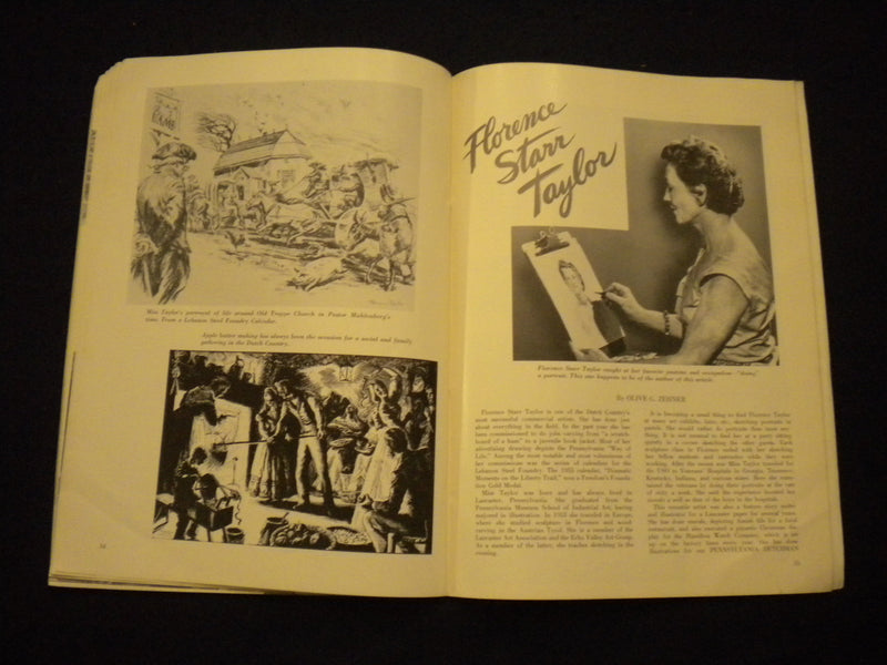 1957 SPRING THE PENNSYLVANIA DUTCHMAN MAGAZINE - STONE ARCHED BRIDGES - B 639Q