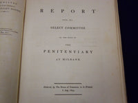 1824 REPORT FROM THE COMMITTEE ON PENITENTIARY HOUSES VOLUME - COMMON - KD 1913