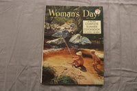 1953 JULY WOMAN'S DAY MAGAZINE - COMPLETE SUMMER COOKBOOK COVER - B 1113U