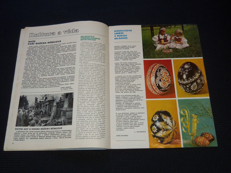 1980 OCESKOSLOVENSKY SVET 10 CZECH MAGAZINE - CERAMICS - NICE PHOTOS - J 8033