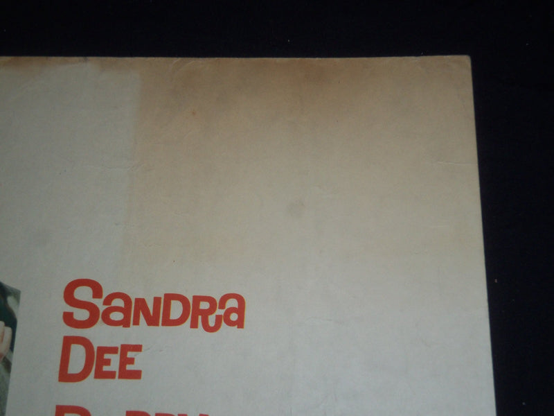 1965 THAT FUNNY FEELING 1/2 SHEET MOVIE POSTER - SANDRA DEE, BOBBY DARIN - P 442