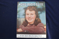 1941 MARCH 1-7 MOVIE-RADIO GUIDE MAGAZINE - DEANNA DURBIN COVER - E 9265