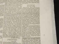1841 THE MADISONIAN NEWSPAPERS LOT OF 5 - WASHINGTON CITY - NP 3877L