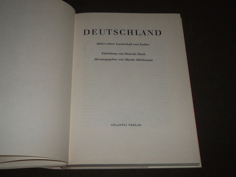 1962-1964 DEUTSCHLAND & DEUTSCHLAND IM FARBBILD GERMAN BOOK LOT OF 2 - D 213