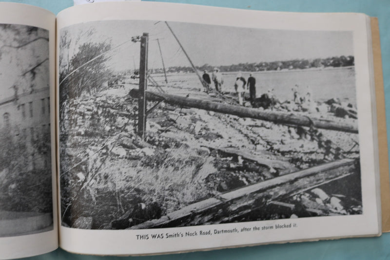 1944 SEPTEMBER 14 HURRICANE SOFTCOVER BOOK - NEW BEDFORD & HYANNIS, MA - K 3434