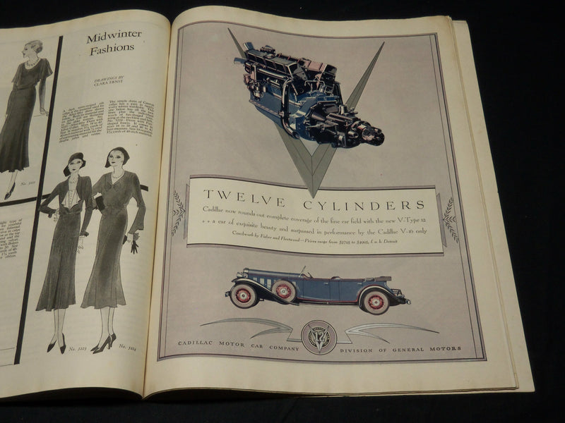 1930 DECEMBER WOMAN'S HOME COMPANION MAGAZINE - GREAT COVER & ADS - ST 4878L
