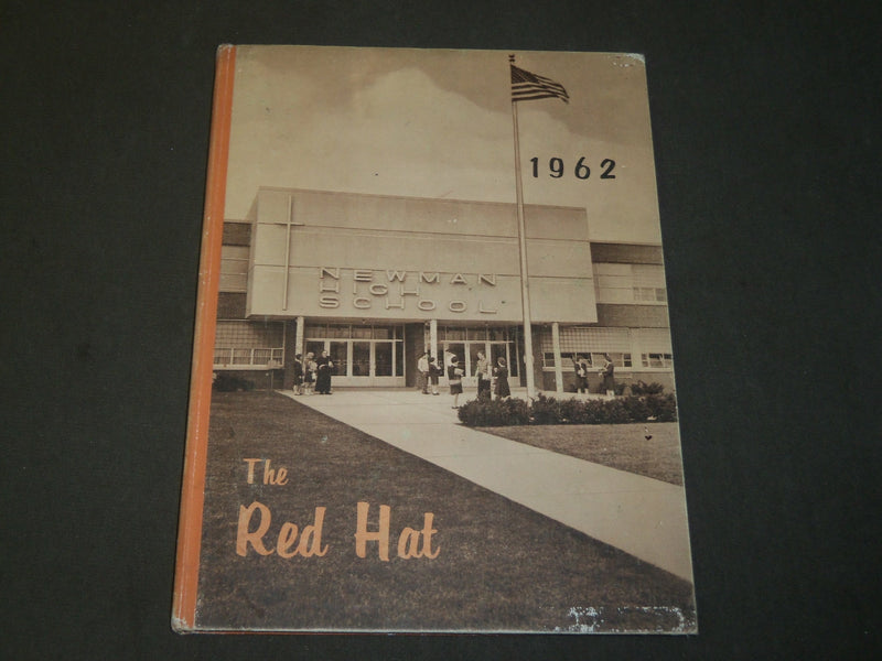 1962 THE RED HAT NEWMAN HIGH SCHOOL YEARBOOK - WAUSAU WISCONSIN - YB 1575