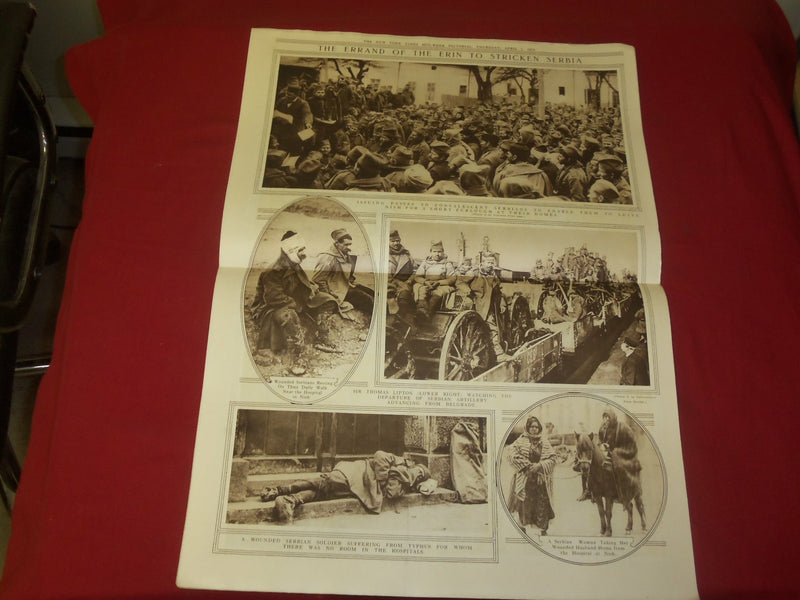 1915 APRIL 1 NY TIMES PICTORIAL SECTION - GENERAL VON KUSMANEK - NP 3951