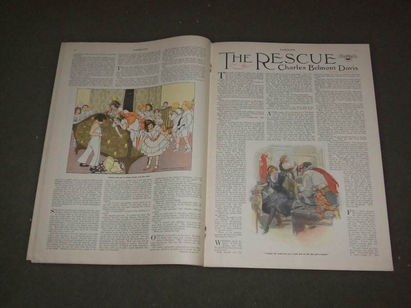 1910 MAY 21 COLLIER'S MAGAZINE - THE SPOT-LIGHT - F 611