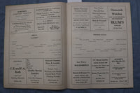 1939 LEO KEHL DANCERS PRESENT TALK OF THE TOWN PROGRAM - WISCONSIN - K 3225