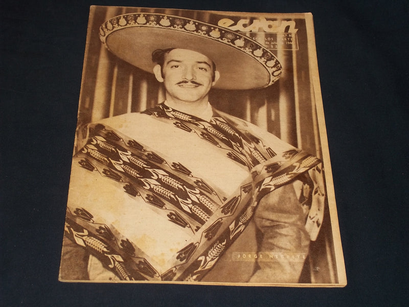 1964 JULY 16 ECRAN SPANISH MAGAZINE - JORGE NEGRETE COVER - E 26089