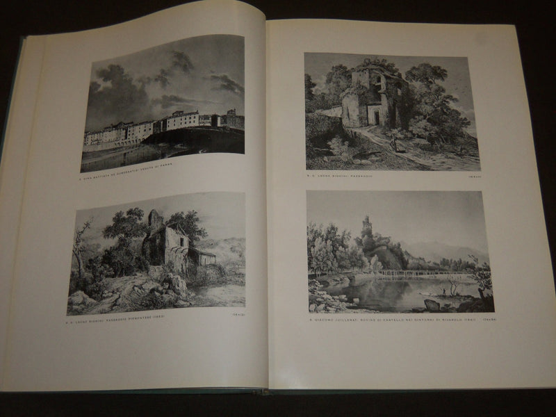 1947 I PAESISTI PIEMONTESI DELL'OTTOCENTO ITALIAN VOLUME - NICE PRINTS - KD 660A