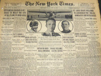 1927 JUNE 19 NEW YORK TIMES - ST. LOUIS ROARS WELCOME TO LINDBERGH - NT 5066