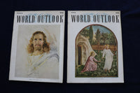1945 WORLD OUTLOOK MAGAZINE - LOT OF 6 - O 3424