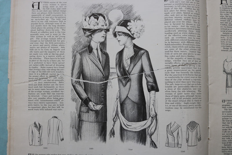 1911 SEPTEMBER THE DESIGNER MAGAZINE - STANDARD FASHION COMPANY - E 24868