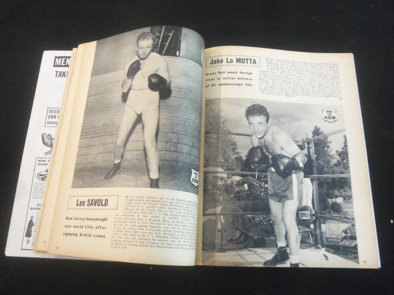 1951 JANUARY SPORT LIFE MAGAZINE - BILLY COX - BOB LEMON - J 7727