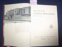 1945 CENTRAL HIGH SCHOOL OF PHILADELPHIA 1944-1946 HARDCOVER BOOK - KD 8171