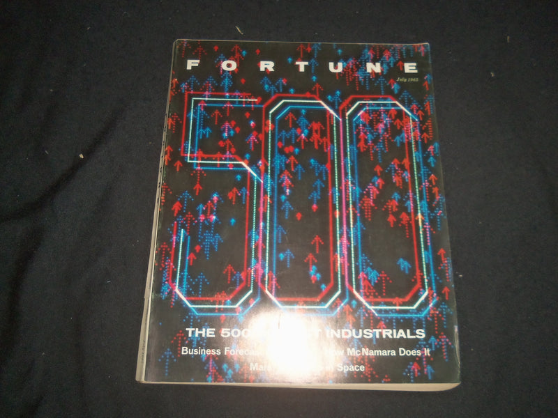1965 JULY FORTUNE MAGAZINE - THE 500 BIGGEST INDUSTRIALS - F 816
