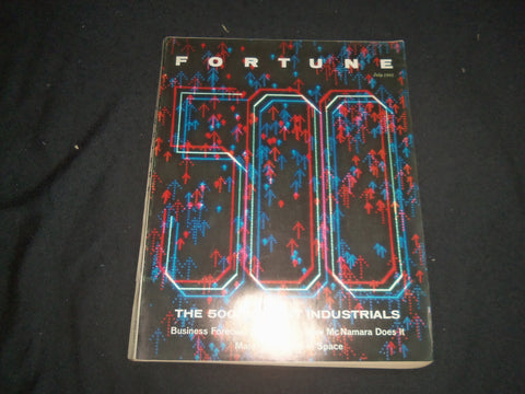 1965 JULY FORTUNE MAGAZINE - THE 500 BIGGEST INDUSTRIALS - F 816