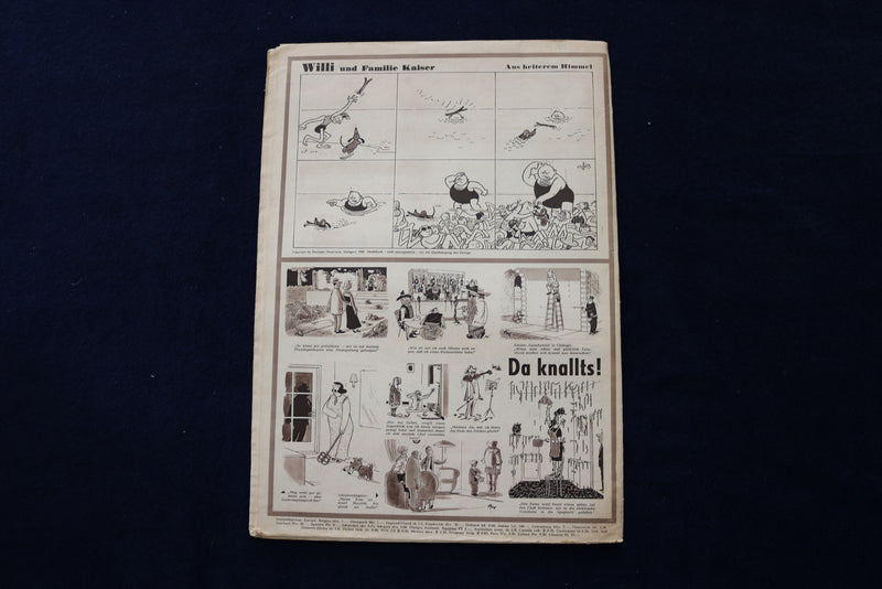 1956 AUG 4 DEUTSCHE ILLUSTRIERTE MAGAZINE - ELIZABETH TAYLOR COVER - E 23825