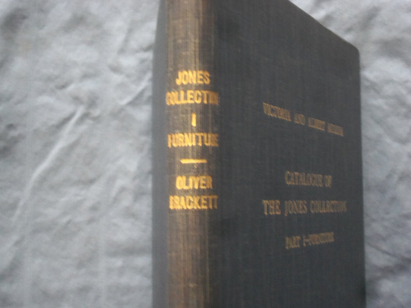 1922 VICTORIA AND ALBERT MUSEUM - JONES COLLECTION HARDCOVER BOOK - KD 9361