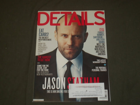 2012 APRIL DETAILS MAGAZINE - JASON STATHAM COVER - B 1648