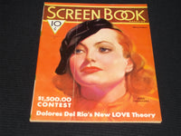 1935 NOVEMBER SCREEN BOOK MAGAZINE - JOAN CRAWFORD FRONT COVER - E 16377
