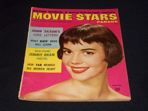 1957 AUGUST MOVIE STARS PARADE MAGAZINE - NATALIE WOOD COVER - E 15816