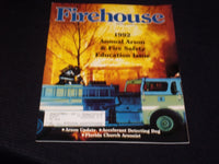 1992 AUGUST FIREHOUSE MAGAZINE - AMERICA'S BRAVEST FRONT COVER - E 1702