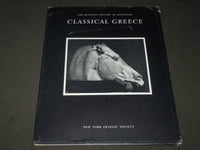 1960 CLASSICAL GREECE BY NICHOLAS YALOURIS HARDCOVER BOOK - NICE PLATES - I 1629