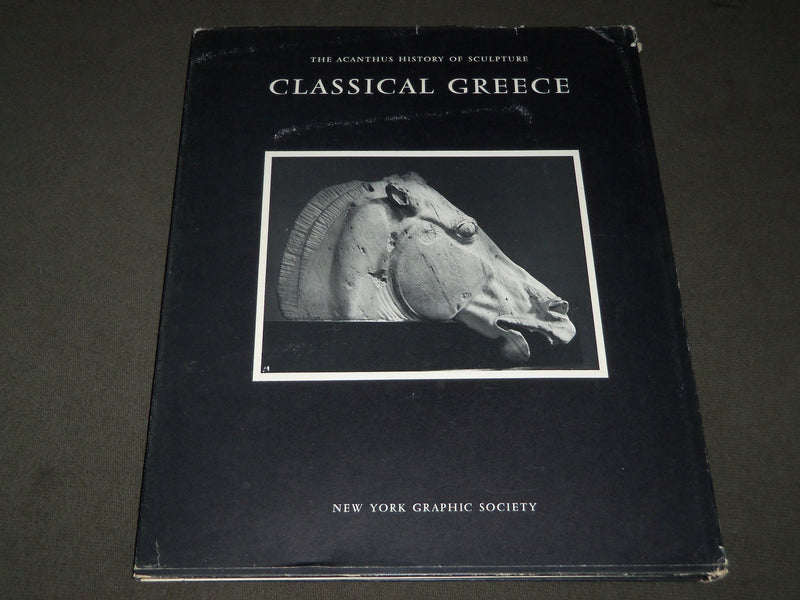 1960 CLASSICAL GREECE BY NICHOLAS YALOURIS HARDCOVER BOOK - NICE PLATES - I 1629
