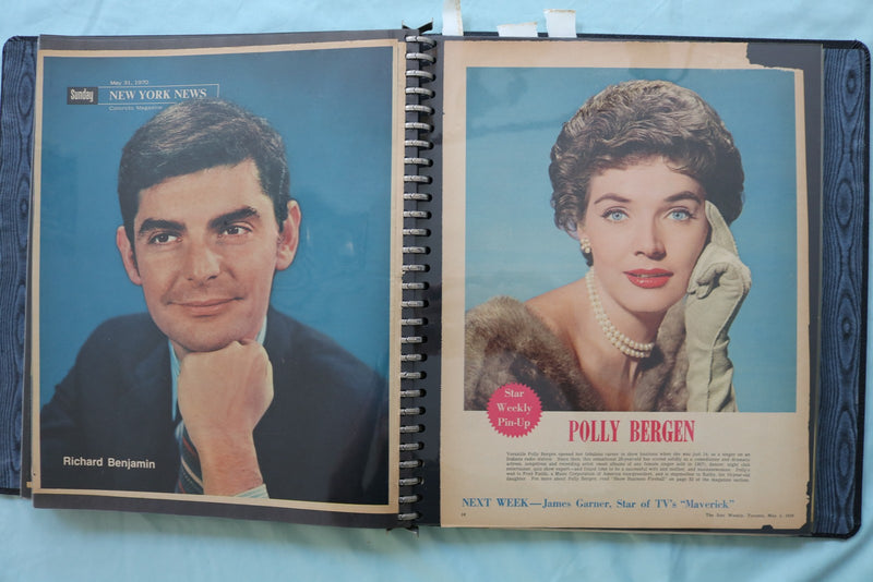 MOVIE STAR MAGAZINE PAGES SCRAPBOOK-WARREN BEATTY-CARROLL BAKER-FRED ASTAIRE-#46