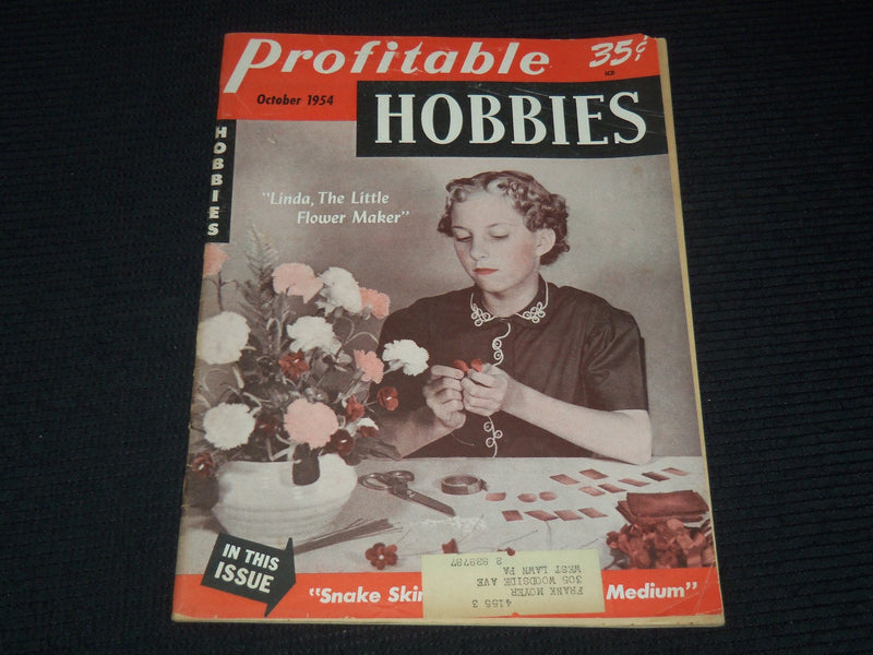 1954-1955 PROFITABLE HOBBIES MAGAZINE LOT OF 5 ISSUES - O 3783