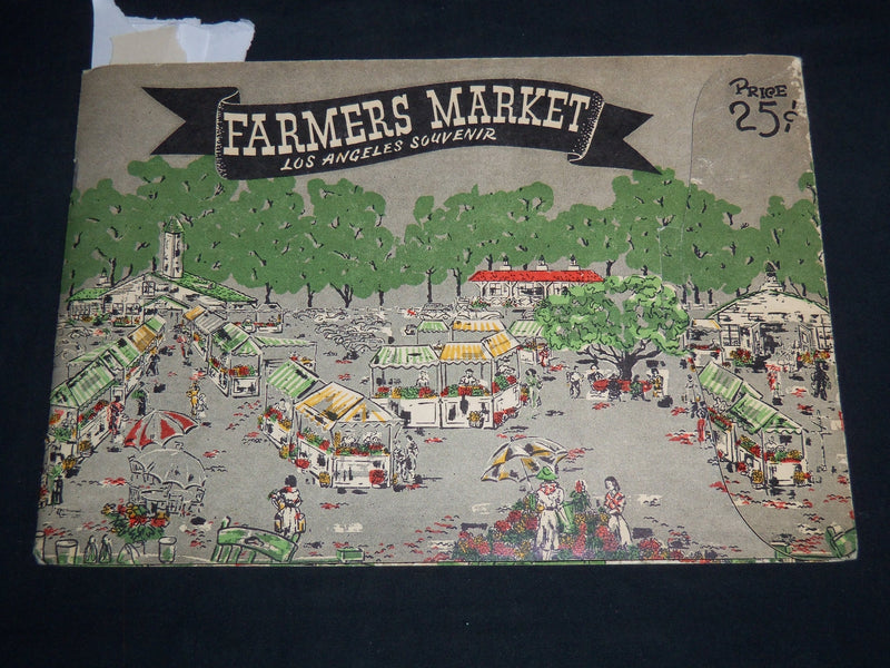 1950'S FARMERS MARKET LOS ANGELES SOUVENIR PROGRAM - J 8714